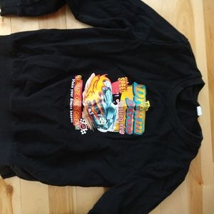 3/20$ Shein Boy 11-12 sweater with flamming car